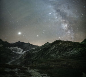 Sternenlicht in den Bergen, Weißsee, Rudolfshütte, Philipp Jakesch Photography